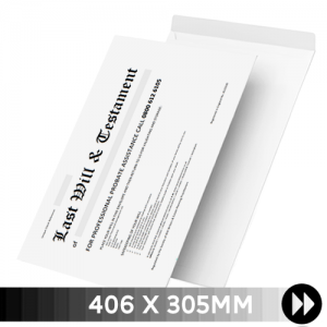 406 x 305mm - Printed Single Colour