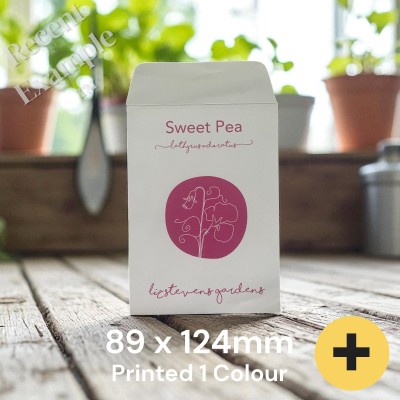 89 x 124mm - Printed Single Colour