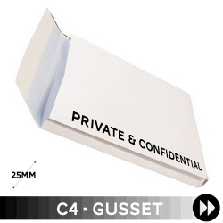 Gusset C4 - Printed Single Colour