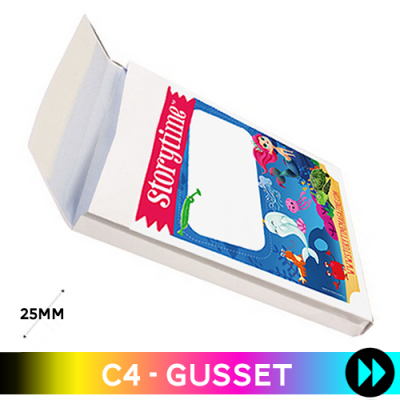 Gusset C4 - Printed Full Colour
