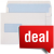 PREMIUM - Peel Seal (tear off strip), Wallet, Bright White, Window - 100gsm +£0.05