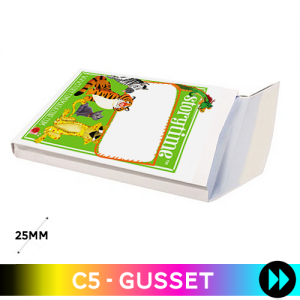 Gusset C5 - Printed Full Colour