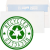 NATURE FIRST FSC - 100% Recycled Logo Inside, White, Self Seal - 90gsm +£0.05